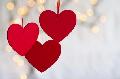 eCard Stationery - Valentines Day 3 Hearts